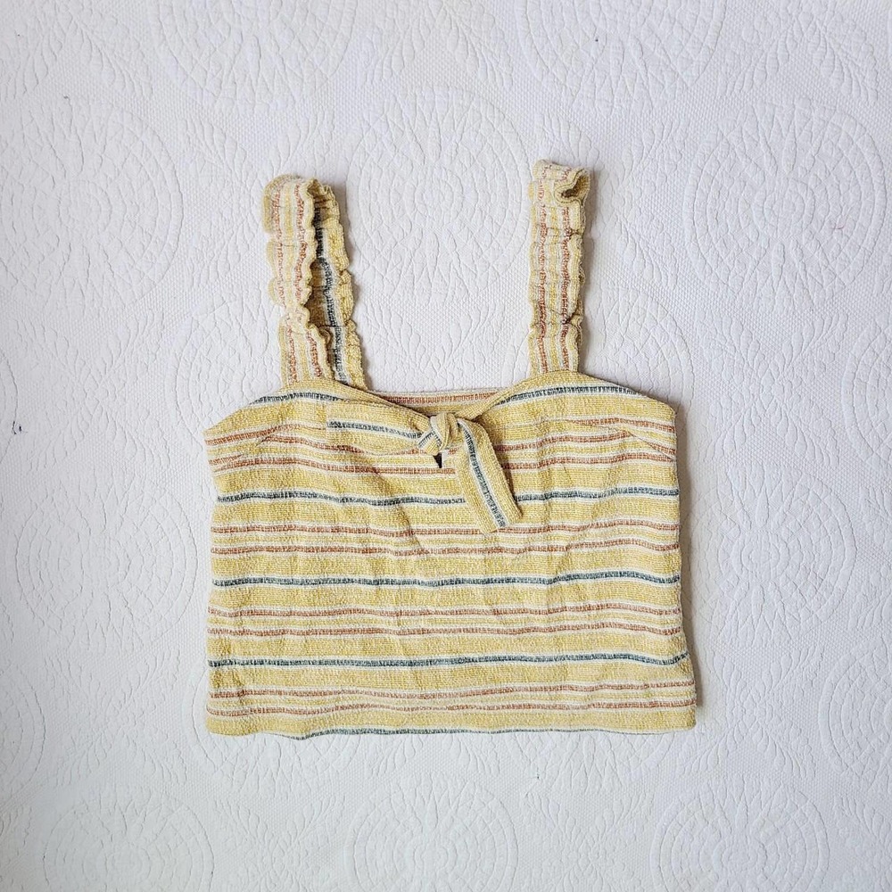 NWT Madewell Yellow Summer Tank Top